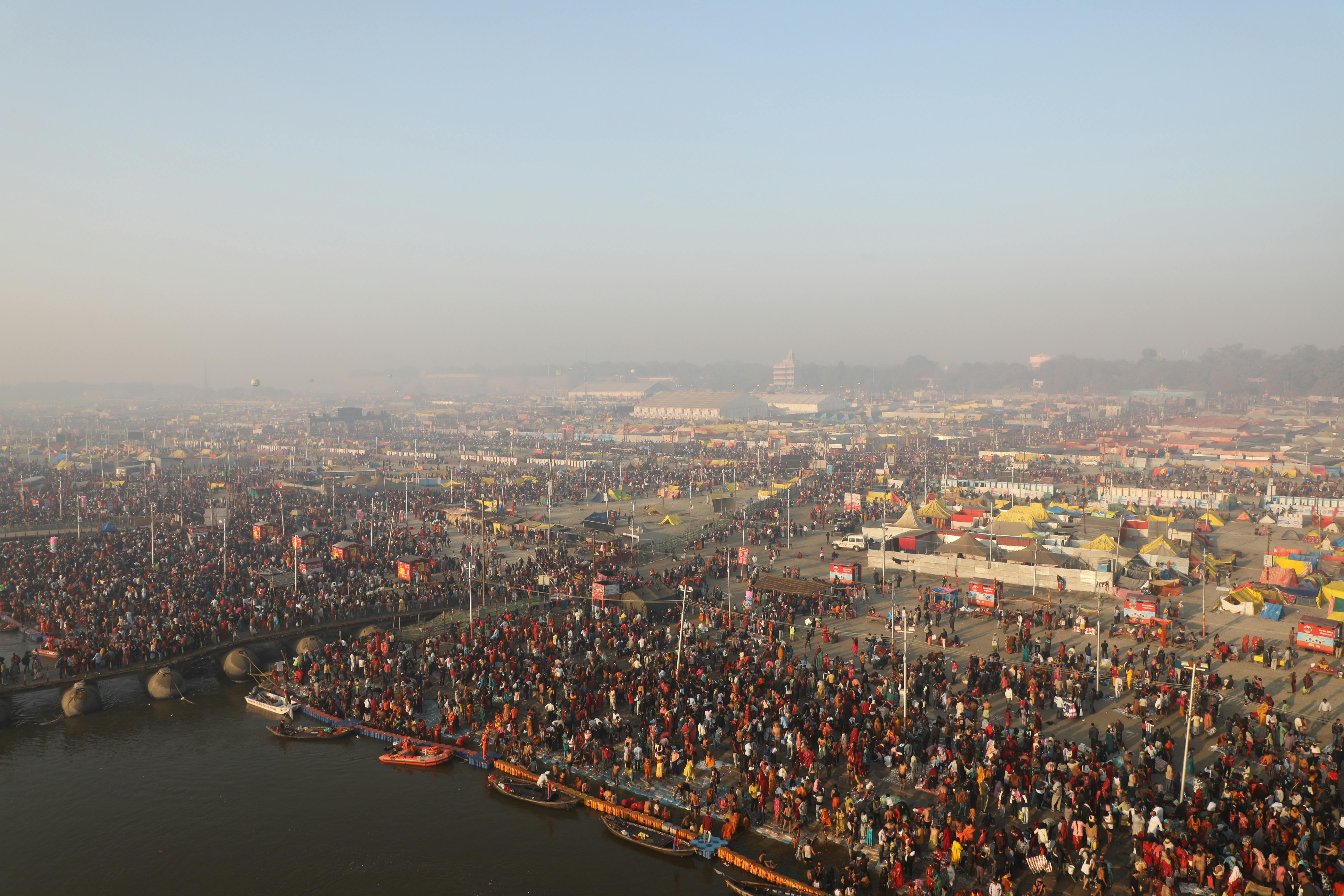 A depiction of the Kumbh Mela